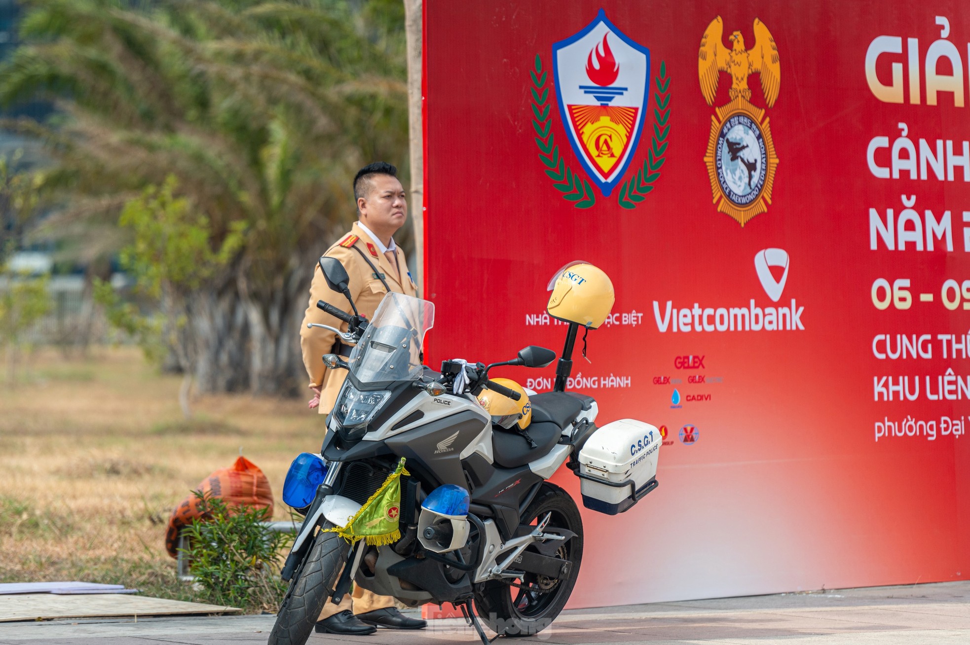 Quang Ninh est prêt pour la cérémonie d'ouverture du Championnat asiatique de taekwondo de la police photo 12