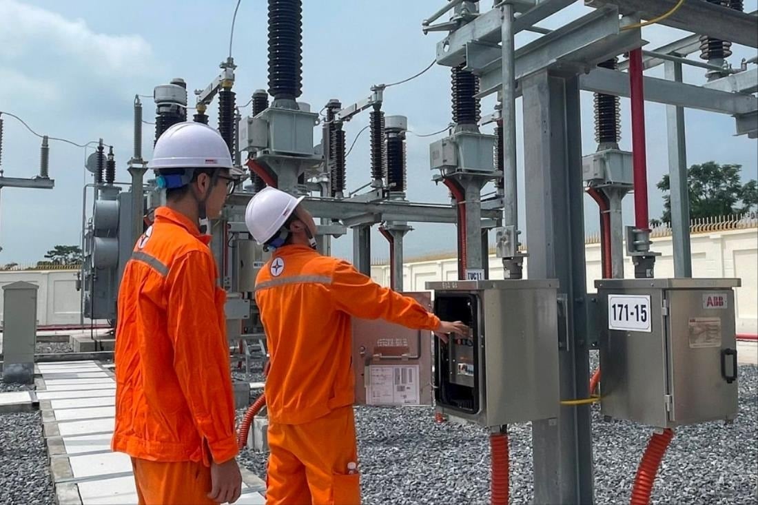 Investing more than 738 billion VND to build a 220 kV transformer station in Thanh Ha