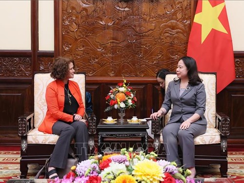 El Presidente en funciones recibe al Director Nacional del Banco Mundial en Vietnam