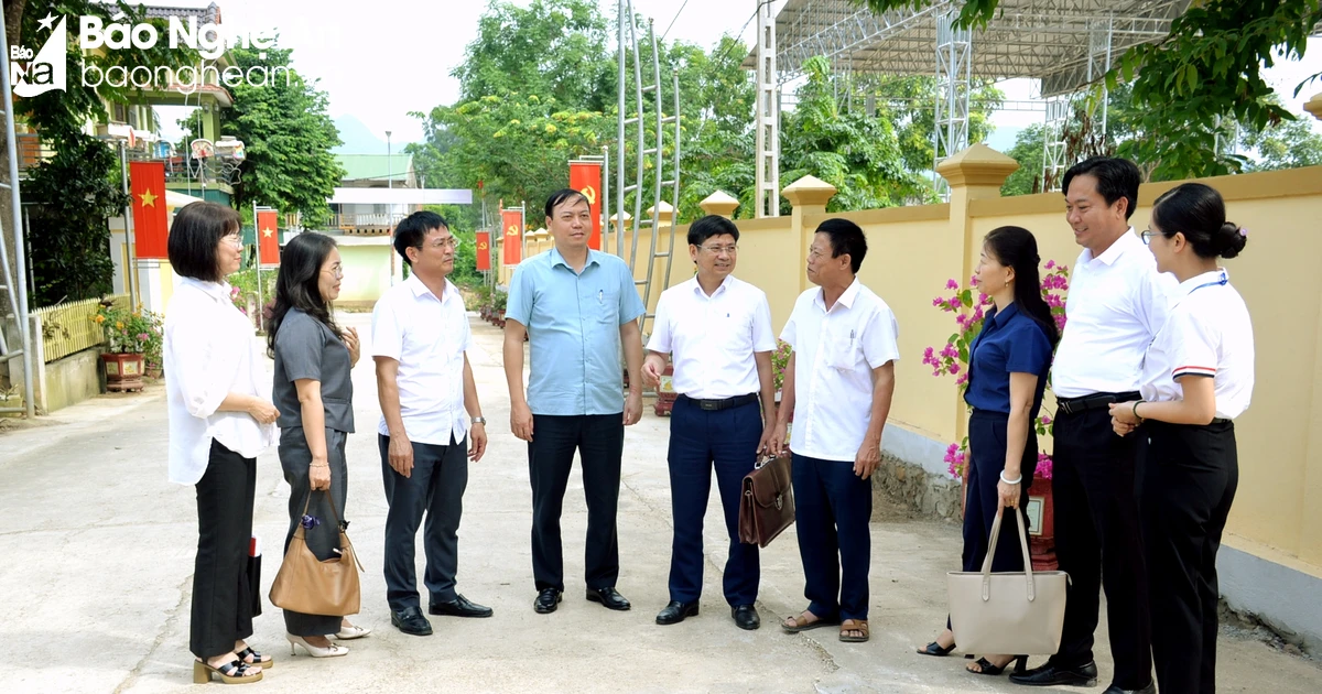 Provincial People's Council supervises new rural construction in Tan Ky