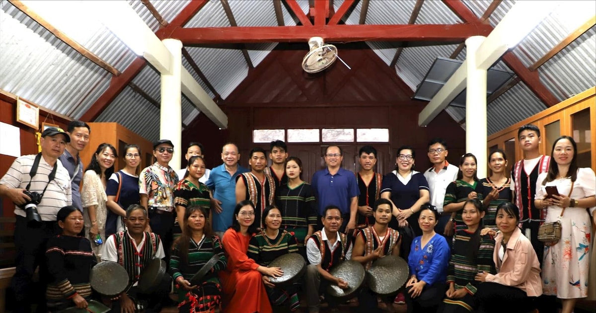 Krong No develops tourism associated with preserving traditional culture