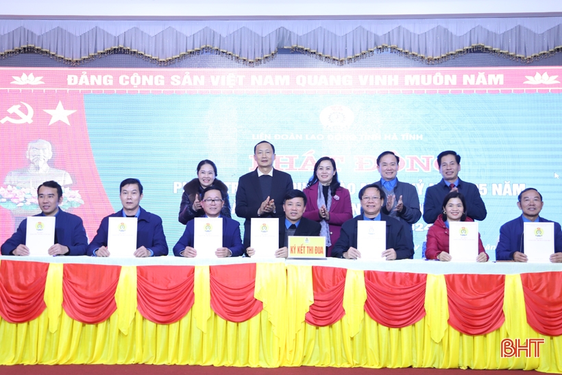 Ha Tinh Trade Union leaves a strong impression