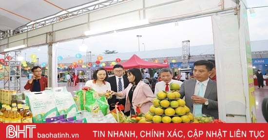 Đặc sản Hà Tĩnh tham gia nhiều hội chợ, triển lãm trên cả nước