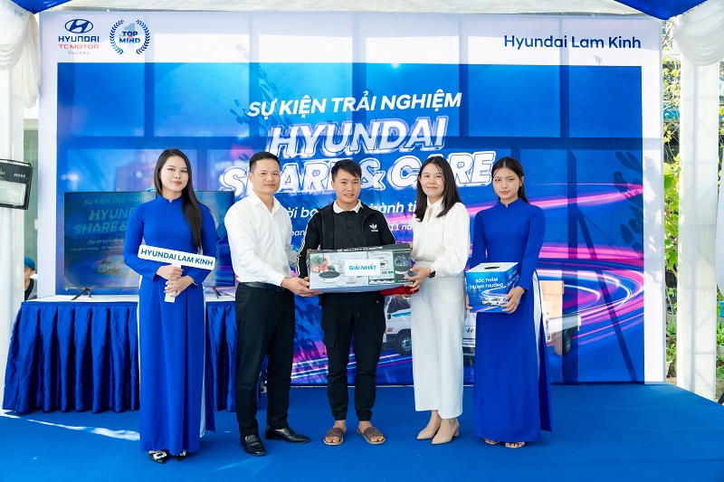 Hyundai Lam Kinh hat die Veranstaltung „Hyundai Share & Care“ erfolgreich in der Stadt organisiert. Thanh Hoa