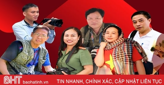 Meeting with collaborators of Ha Tinh Newspaper