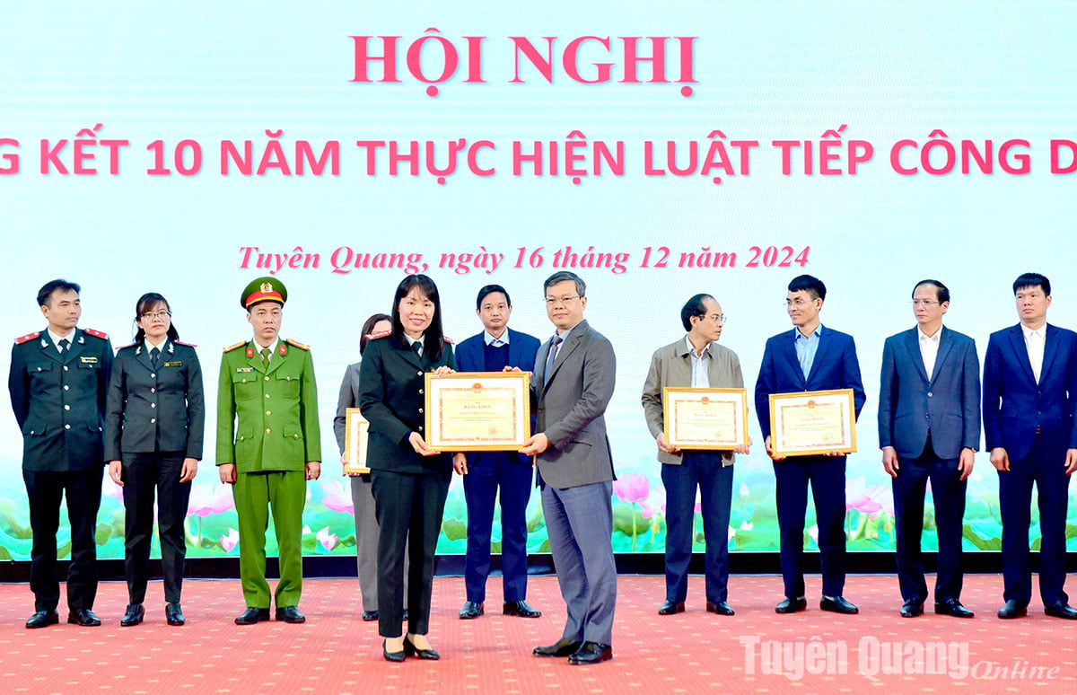 Tuyên Quang tổng kết 10 năm thực hiện Luật Tiếp công dân