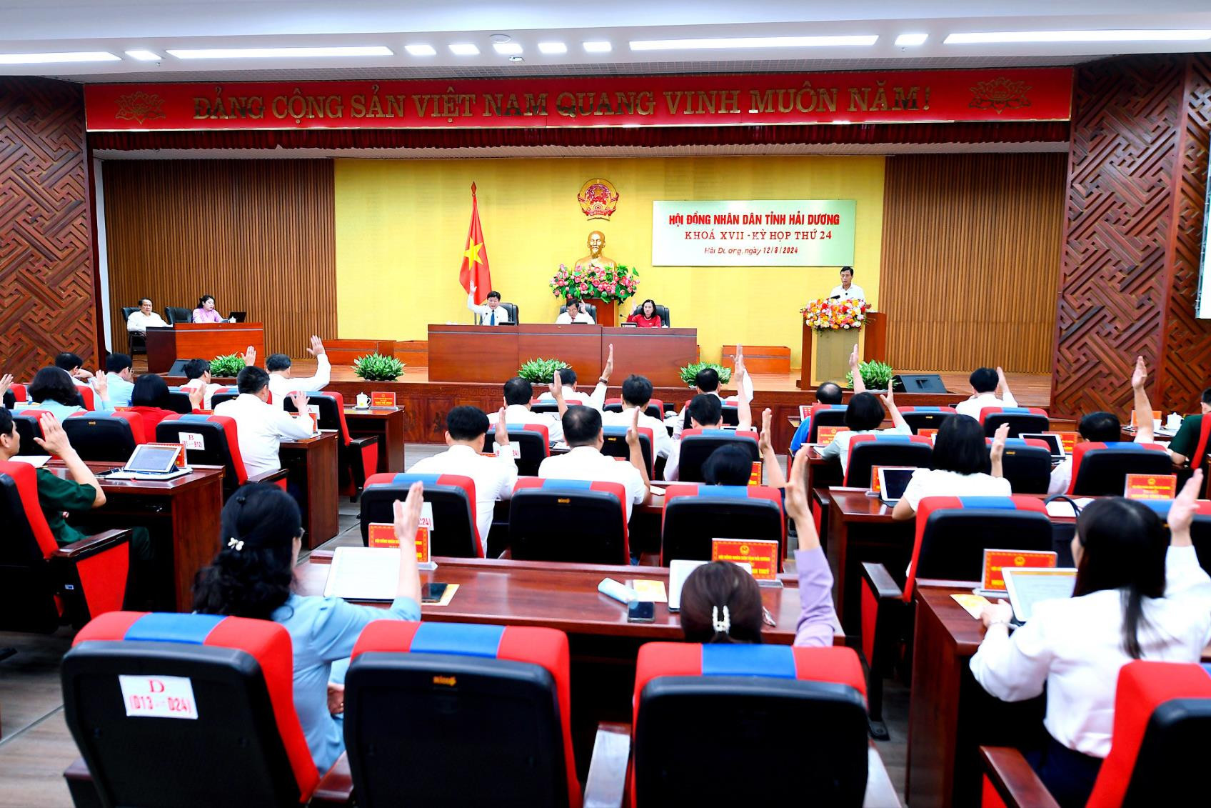 Hai Duong Provincial People's Council passed 20 resolutions