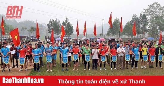 Ngọc Lặc phát triển phong trào văn nghệ, thể thao quần chúng