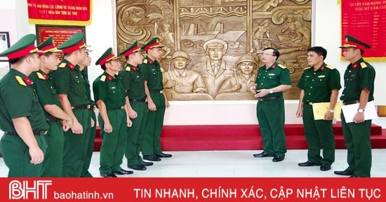 Những vấn đề đặt ra trong công tác cán bộ ở Đảng bộ Quân sự Hà Tĩnh