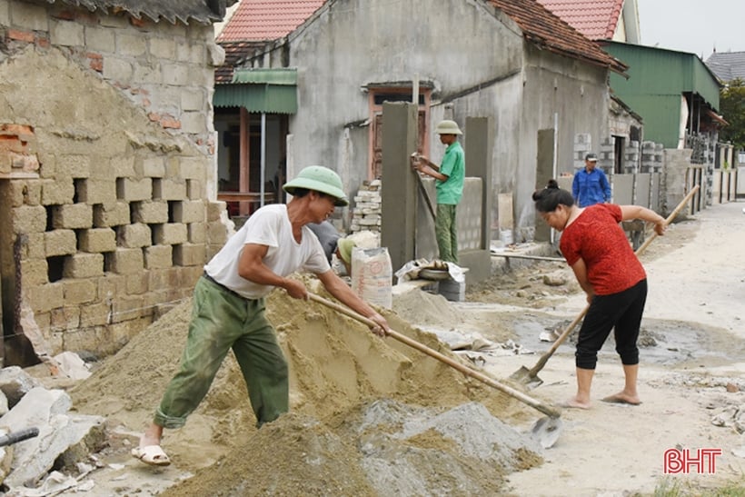 L'empreinte des organisations de masse dans la construction de nouvelles zones rurales à Loc Ha