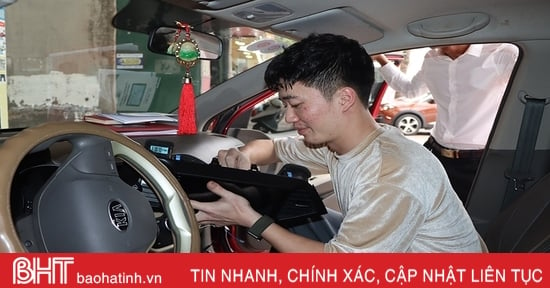 Se acerca el Tet, pero las instalaciones de reacondicionamiento de automóviles en Ha Tinh todavía están "esperando" clientes.