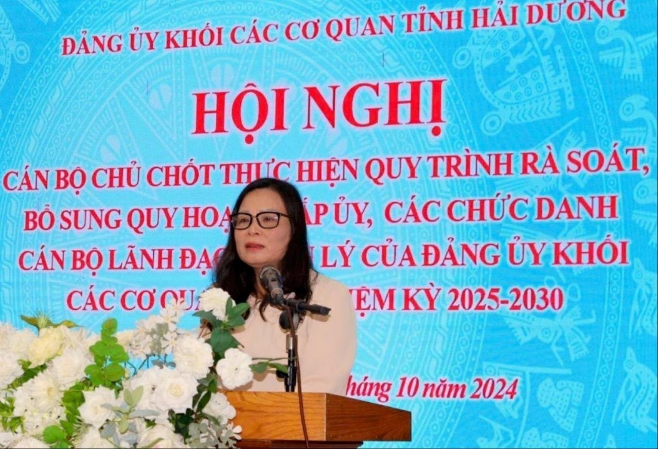 Đảng ủy Khối các cơ quan tỉnh Hải Dương phát động thi đua