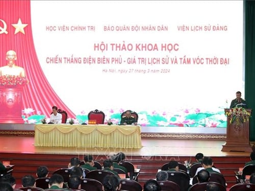 Khẳng định tầm vóc thời đại của chiến thắng Điện Biên Phủ