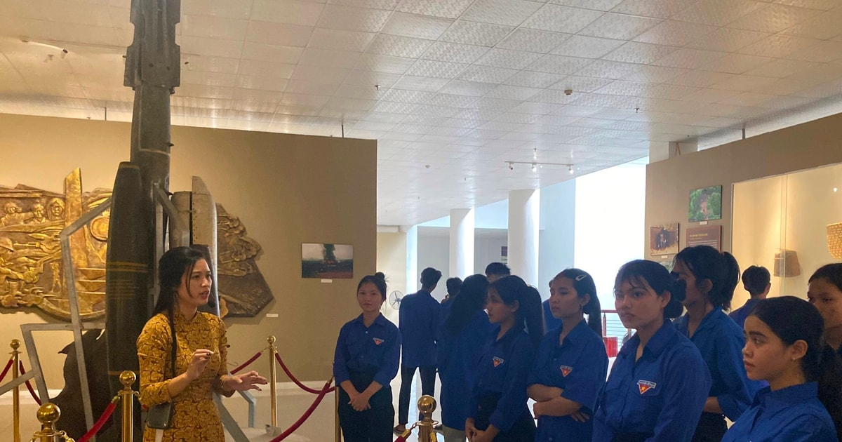 Besucher ins Quang Nam Museum locken