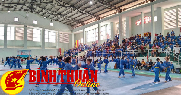 Giải Vovinam Hội khoẻ phù đổng học sinh tiểu học và THCS năm học 2023-2024