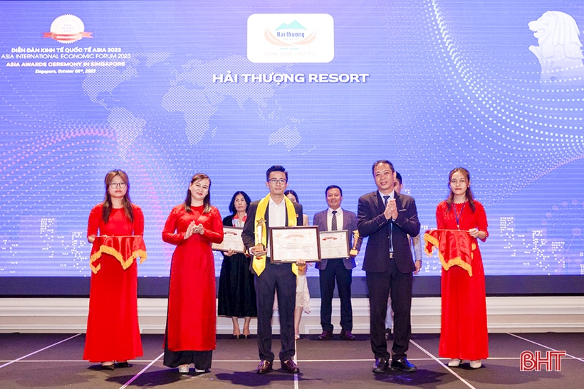 Turistická oblast Hai Thuong byla oceněna jako přední ekokulturní turistická destinace v Asii.