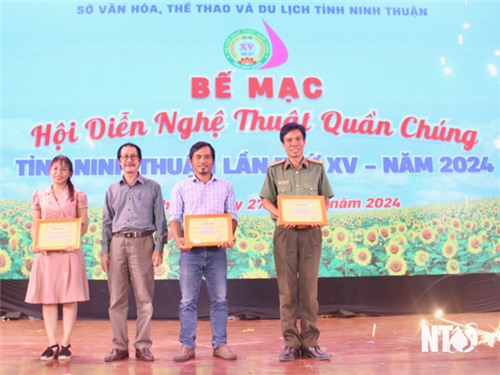 Bế mạc Hội diễn Nghệ thuật quần chúng tỉnh Ninh Thuận lần thứ XV năm 2024