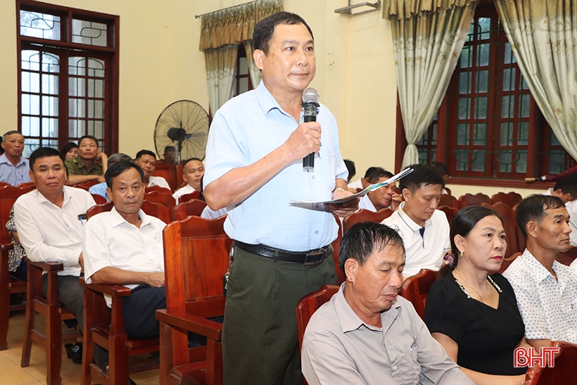 Les électeurs de Cam Xuyen demandent l'approvisionnement en eau potable de 12 communes du sud