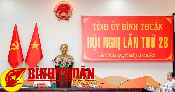 Hội nghị lần thứ 28 Ban Chấp hành Đảng bộ tỉnh (khóa XIV)