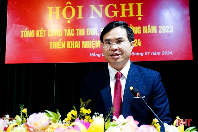 Hong Linh Town competes to complete 17 socio-economic development targets in 2024