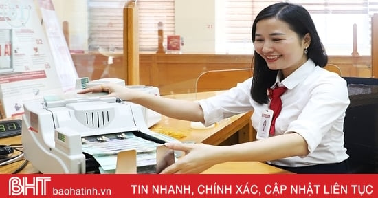 Mobilisiertes Kapital des Ha Tinh-Bankensektors erreicht fast 104 Billionen VND