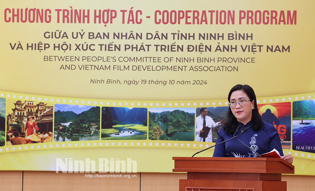 Discussion on promoting cinema development in Ninh Binh