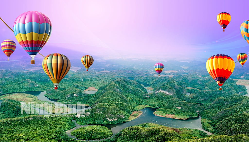 Reunión del Comité Organizador del Festival de Globos Aerostáticos Trang An Cuc Phuong y del Festival de Turismo Gastronómico de Ninh Binh 2024