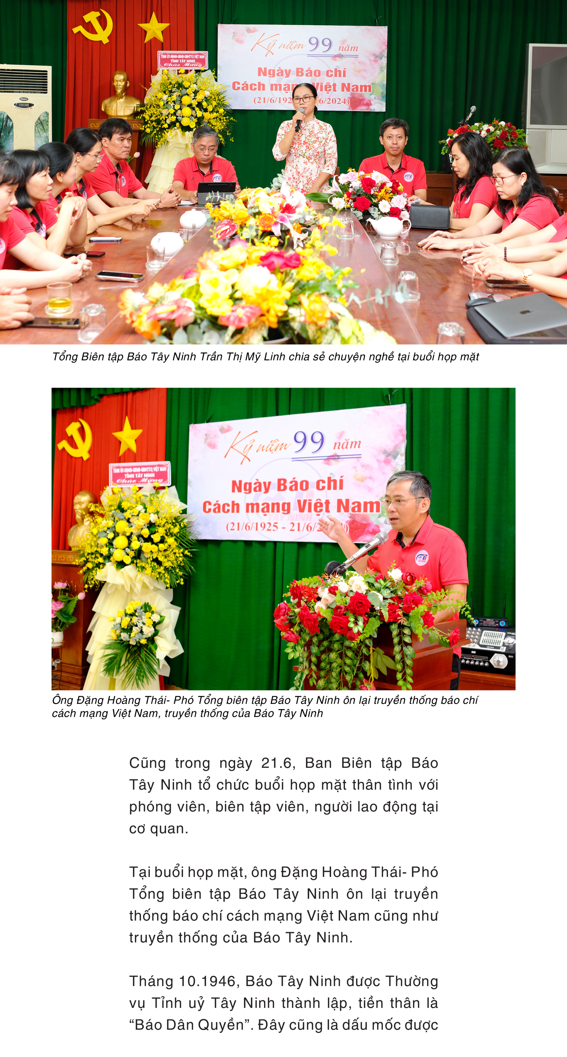 [Longform] Chủ tịch UBND tỉnh Nguyễn Thanh Ngọc: Thăm, chúc mừng Báo Tây Ninh nhân ngày 21.6