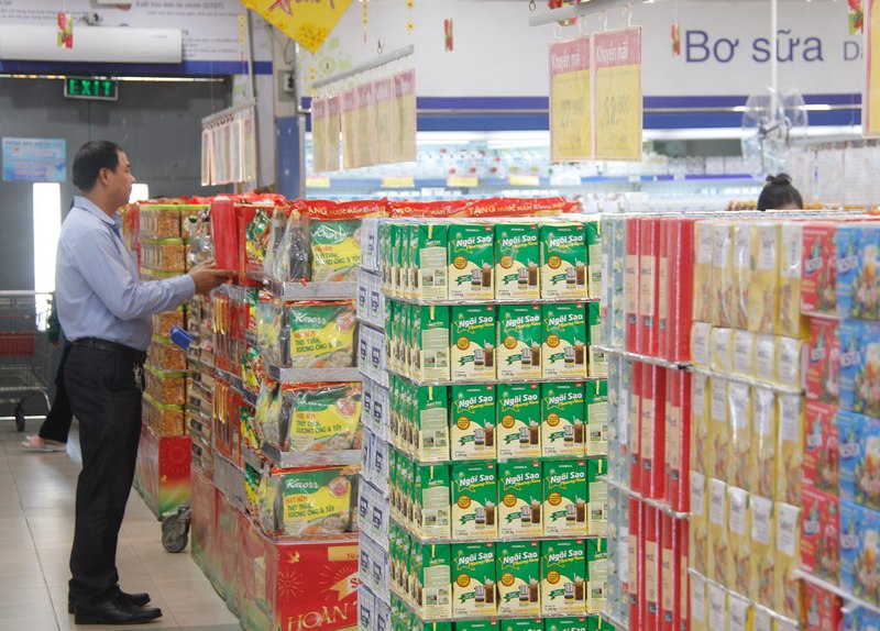 ในระบบ Co-op Mart มากกว่า 90% เป็นสินค้าเวียดนาม