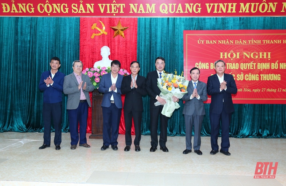 Thanh Hóa bổ nhiệm Giám đốc Sở Công Thương