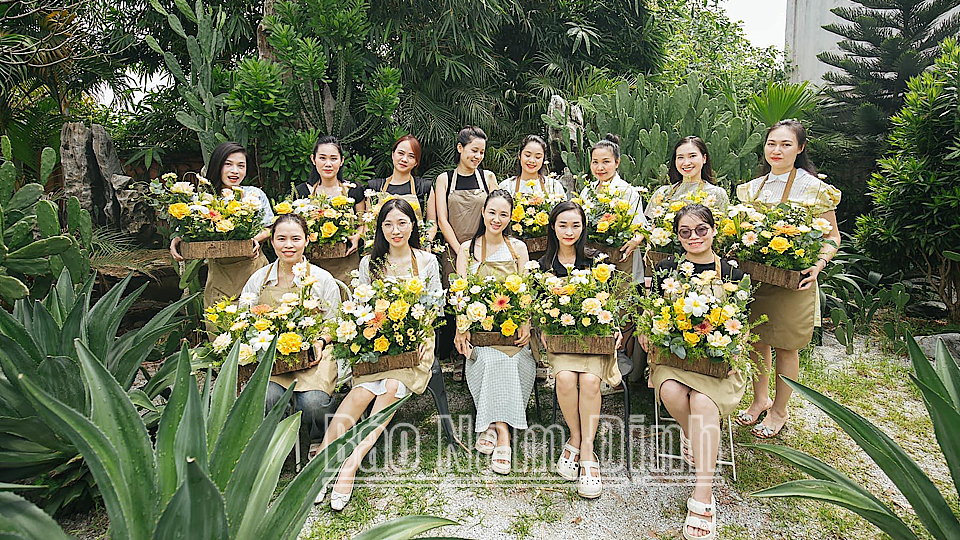 Product after a flower arrangement workshop.