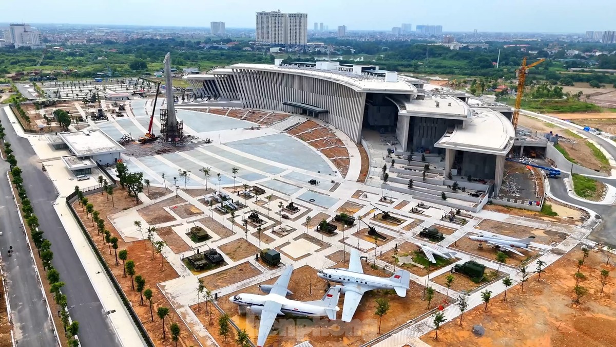 Aussehen des Vietnam Military History Museum nach Abschluss der ersten Phase, Foto 7