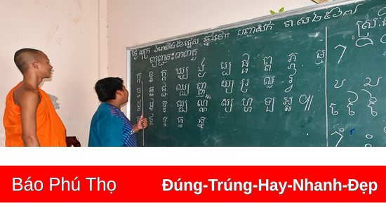 Bewahrung der Sprache und Schrift der ethnischen Gemeinschaft der Khmer