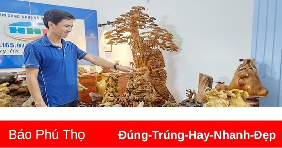 Hobby of wooden art