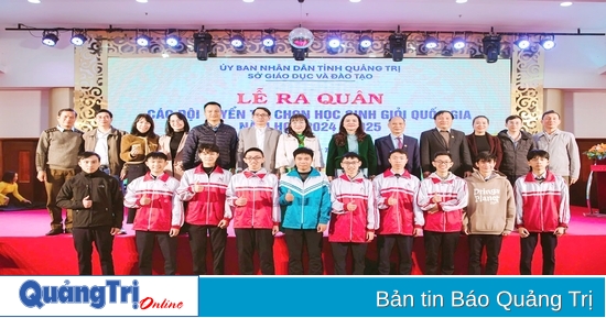 Quang Tri has 60 students winning national excellent student awards