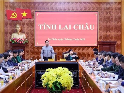 Thủ tướng Phạm Minh Chính: Lai Châu phải khởi tạo và tập trung cho các động lực tăng trưởng mới