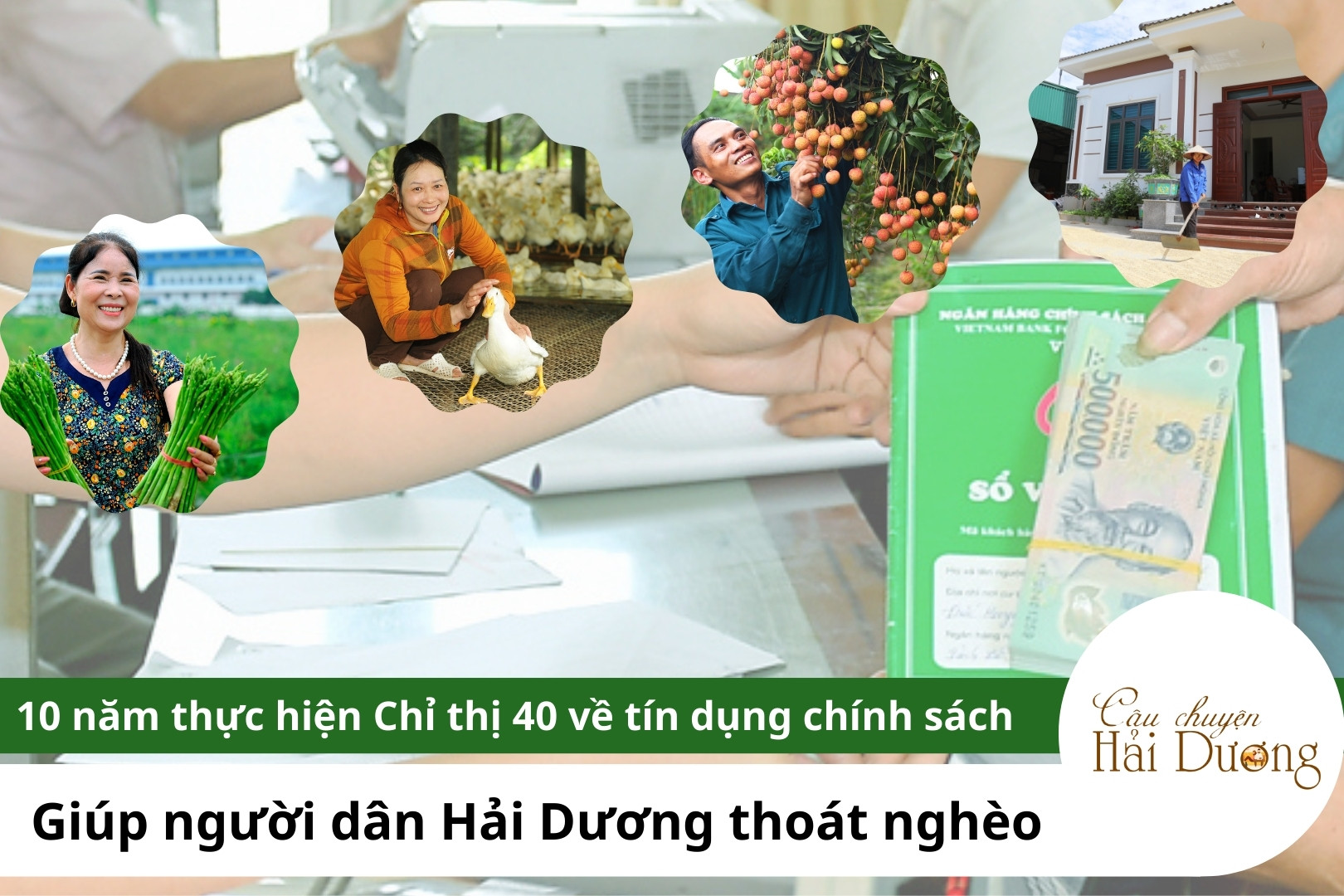 10 năm thực hiện Chỉ thị 40 về tín dụng chính sách