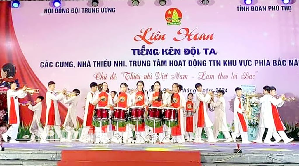 Ninh Binh a remporté le prix d'excellence au Festival de trompette de la région du Nord 2024