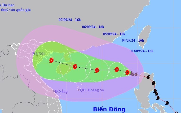 Công điện của Chủ tịch UBND tỉnh về việc tập trung ứng phó bão số 3