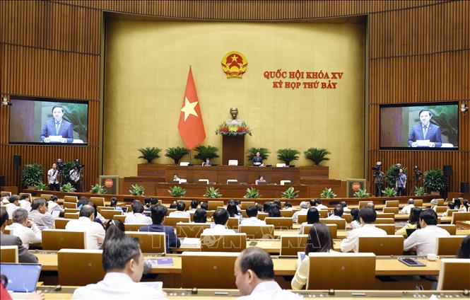 The 7th Session of the 15th National Assembly Discusses the Amended Law on Archives