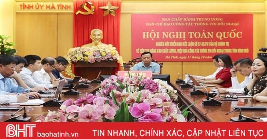 Thực hiện có hiệu quả chủ trương của Đảng về công tác thông tin đối ngoại