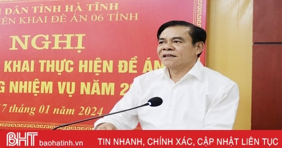 Quyết tâm cao hơn nữa trong triển khai thực hiện Đề án 06