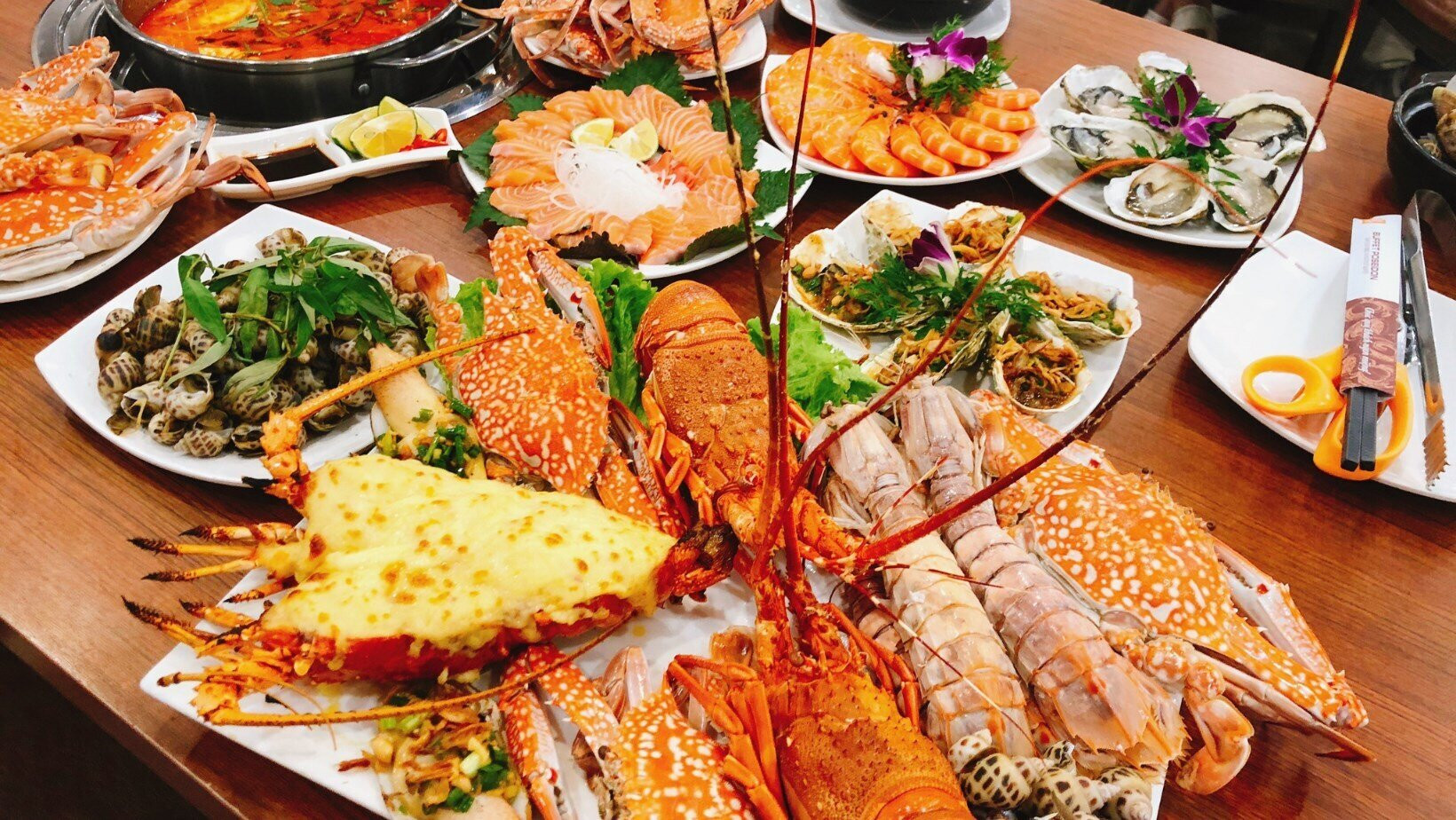 From Asian to European dishes, all are available at Times City amusement park.