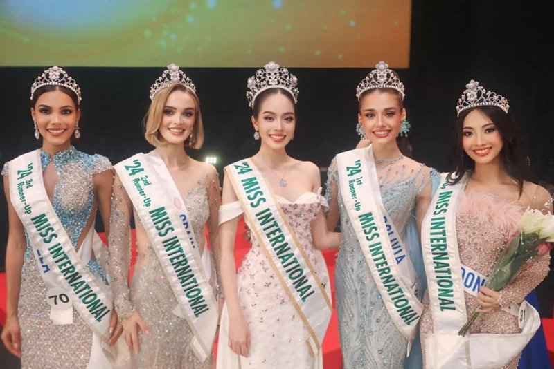 Huynh Thi Thanh Thuy crowned Miss International 2024