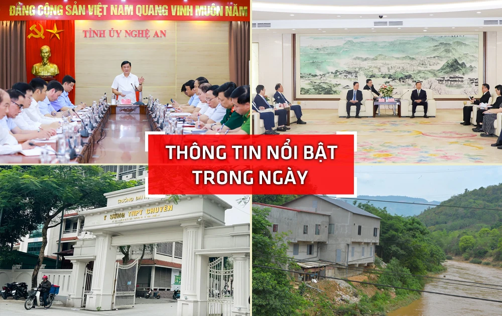 Nghệ An: Thông tin nổi bật ngày 27/5