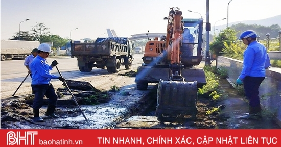 Hàng trăm lượt người duy tu, sửa chữa hạ tầng khu kinh tế, khu công nghiệp