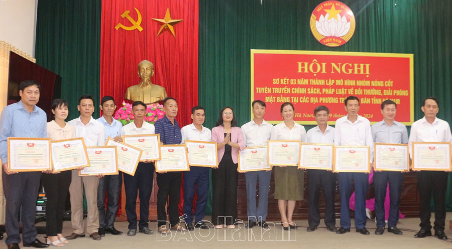 The Standing Committee of the Provincial Fatherland Front Committee organized propaganda on the 2024 Land Law