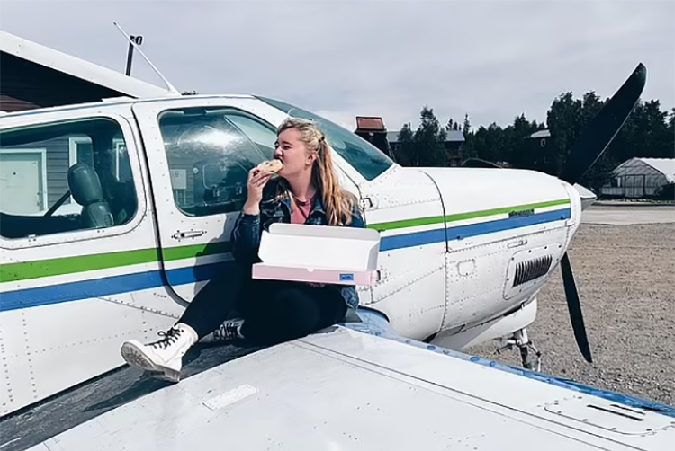 Life where people have to take a plane to get to the supermarket