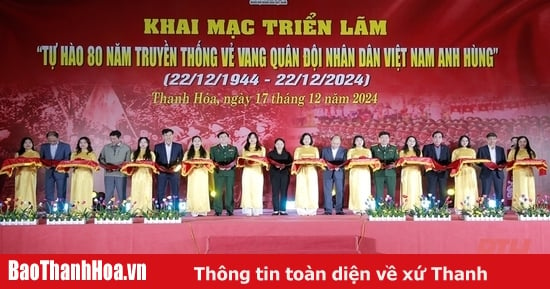 Khai mạc Triển lãm “Tự hào 80 năm truyền thống vẻ vang Quân đội Nhân dân Việt Nam anh hùng”