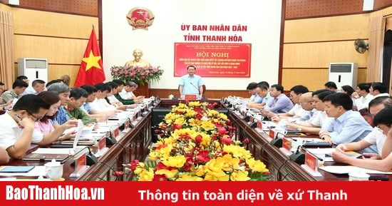 Triển khai nghị quyết của Ủy ban Thường vụ Quốc hội về sắp xếp đơn vị hành chính cấp huyện, cấp xã tỉnh Thanh Hóa giai đoạn 2023-2025